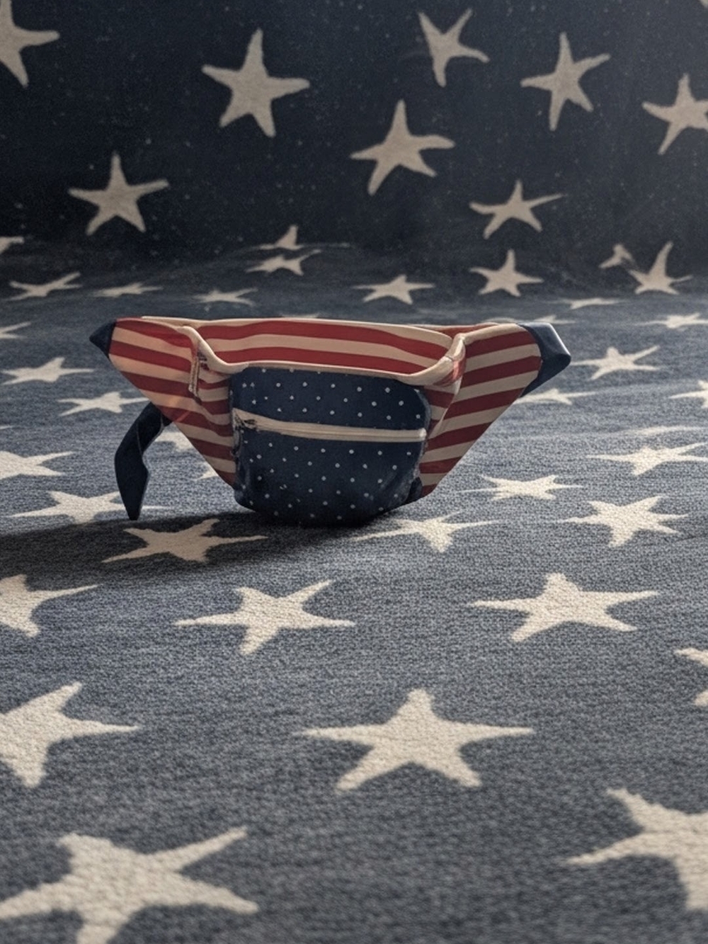 American Star & Stripe Fanny Pack - Red White And Blue